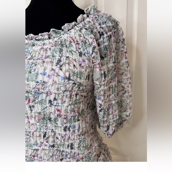 Hannah Banana Dress Womens Sz Small Or Girls Sz 16 Fairy Coquette Dainty Sheer - Picture 5 of 9